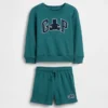 Vintagesoft-sett med bjørnelogo i frotté for Baby og Småbarn