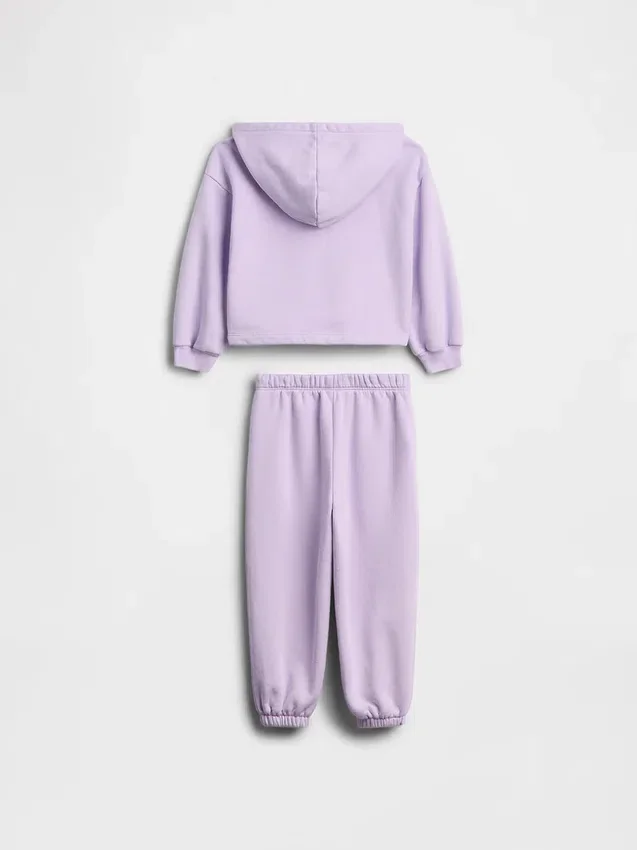 Vintagesoft-sett med hettegenser for Baby og Småbarn