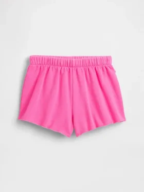Vintagesoft-shorts for barn i avslappet passform