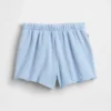 Vintagesoft-shorts for barn i avslappet passform
