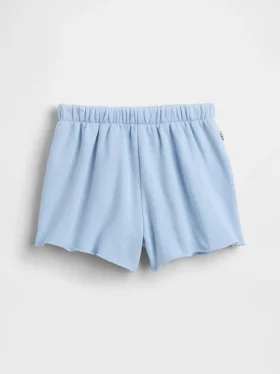 Vintagesoft-shorts for barn i avslappet passform