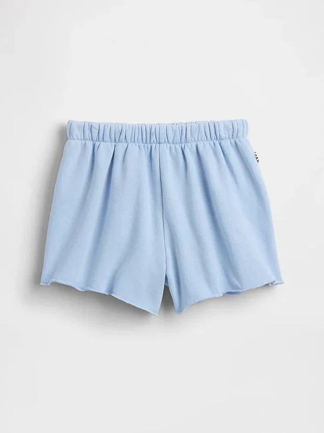 Vintagesoft-shorts for barn i avslappet passform