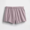 Vintagesoft-shorts for barn i avslappet passform