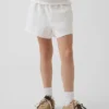 Vintagesoft-shorts for barn i avslappet passform
