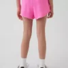 Vintagesoft-shorts for barn i avslappet passform