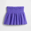 Vintagesoft-skjørt med smocking for barn