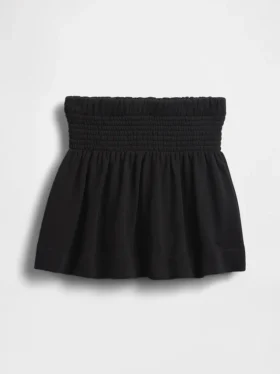 Vintagesoft-skjørt med smocking for barn