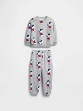Vintagesoft Snoopy-antrekk for Baby og Småbarn