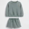 Vintagesoft-sweatsett for Baby og Småbarn