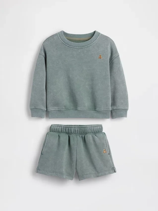 Vintagesoft-sweatsett for Baby og Småbarn