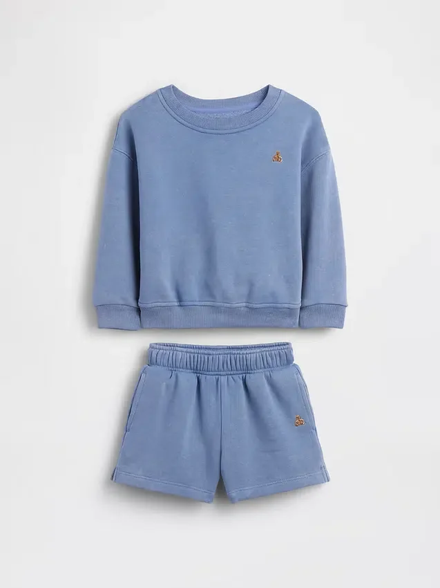 Vintagesoft-sweatsett for Baby og Småbarn