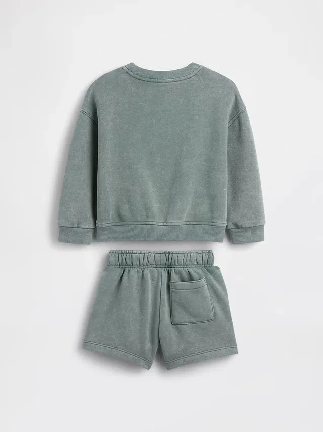 Vintagesoft-sweatsett for Baby og Småbarn