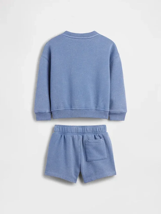 Vintagesoft-sweatsett for Baby og Småbarn