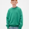 Vintagesoft-sweatshirt med avslappet passform for barn