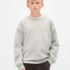 Vintagesoft-sweatshirt med avslappet passform for barn