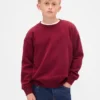Vintagesoft-sweatshirt med avslappet passform for barn