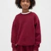 Vintagesoft-sweatshirt med avslappet passform for barn