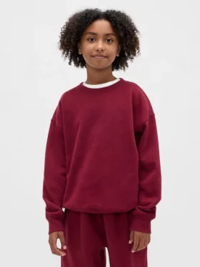 Vintagesoft-sweatshirt med avslappet passform for barn