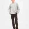 Vintagesoft-sweatshirt med avslappet passform for barn