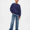 Vintagesoft-sweatshirt med avslappet passform for barn