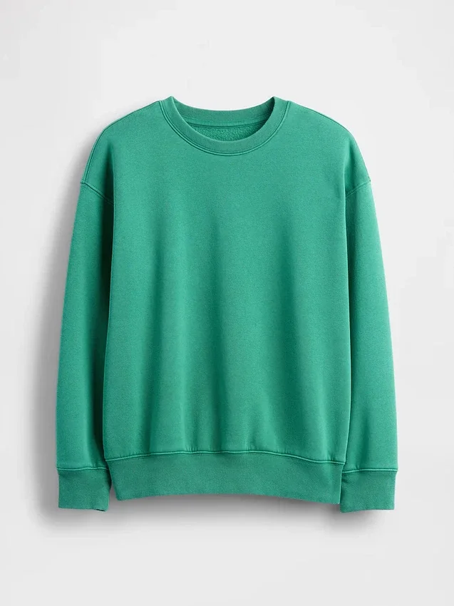 Vintagesoft-sweatshirt med avslappet passform for barn
