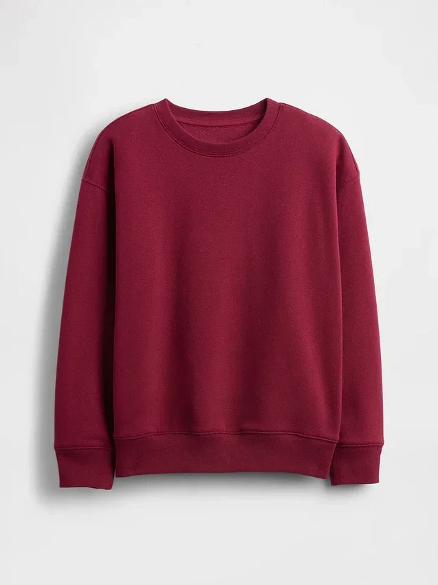 Vintagesoft-sweatshirt med avslappet passform for barn