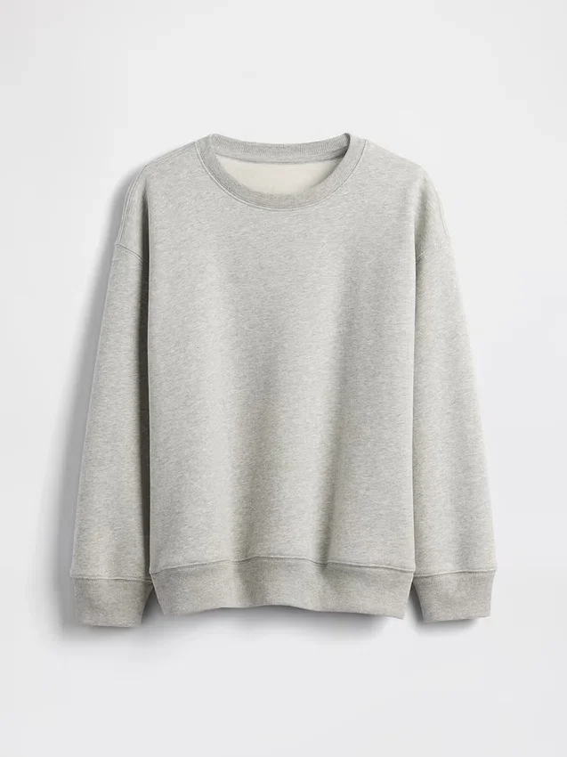 Vintagesoft-sweatshirt med avslappet passform for barn