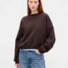 Vintagesoft Sweatshirt med kileformet snitt og rund hals