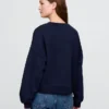 Vintagesoft Sweatshirt med kileformet snitt og rund hals