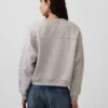 Vintagesoft Sweatshirt med kileformet snitt og rund hals