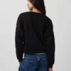 Vintagesoft Sweatshirt med kileformet snitt og rund hals