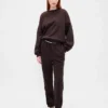 Vintagesoft Sweatshirt med kileformet snitt og rund hals