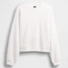 Vintagesoft Sweatshirt med kileformet snitt og rund hals