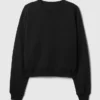 Vintagesoft Sweatshirt med kileformet snitt og rund hals