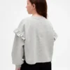 Vintagesoft-sweatshirt med volanger for barn