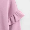 Vintagesoft-sweatshirt med volanger for barn