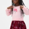 Vintagesoft-sweatshirtkjole for Baby og Småbarn