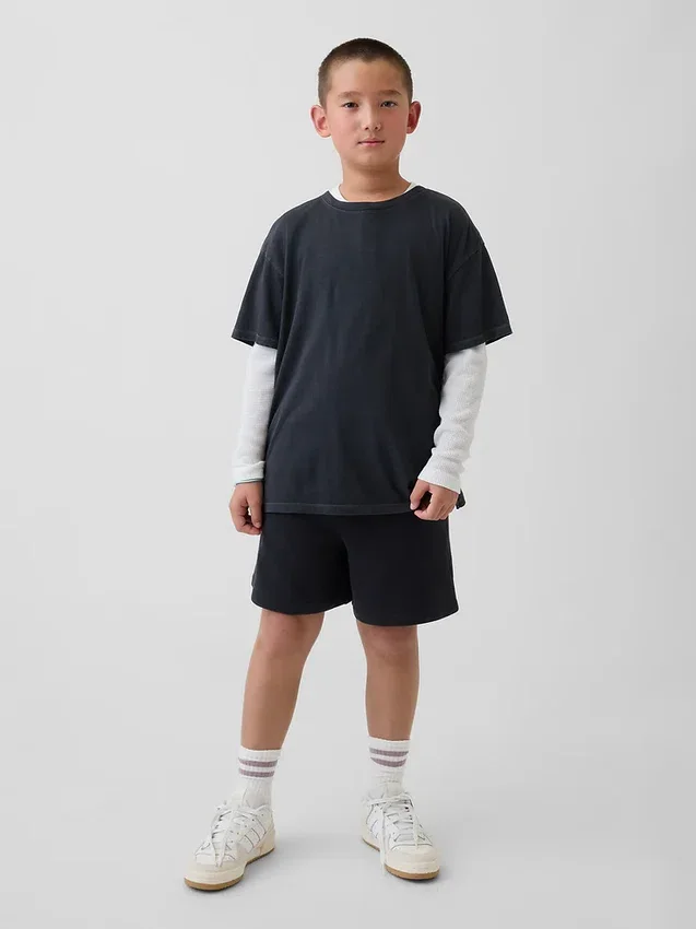 Vintagesoft-sweatshorts for barn, 5"