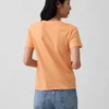 Vintagesoft-T-skjorte i økologisk bomull