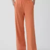 Vintagesoft Terry-joggebukse med vide ben