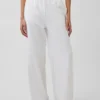 Vintagesoft Terry-joggebukse med vide ben