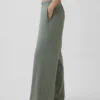 Vintagesoft Terry-joggebukse med vide ben