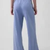 Vintagesoft Terry-joggebukse med vide ben