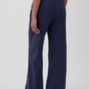 Vintagesoft Terry-joggebukse med vide ben