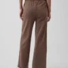 Vintagesoft Terry-joggebukse med vide ben