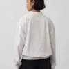 Vintagesoft Terry Oversized Mockneck Logo-genser