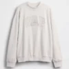 Vintagesoft Terry Oversized Mockneck Logo-genser