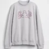 Vintagesoft Terry Oversized Mockneck Logo-genser