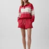 Vintagesoft Terry oversized polosweatshirt