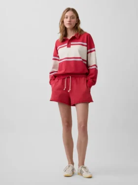 Vintagesoft Terry oversized polosweatshirt